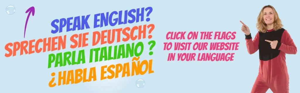 grenouilleres.com is in English, Greman, Dutch, Spanish and Italian